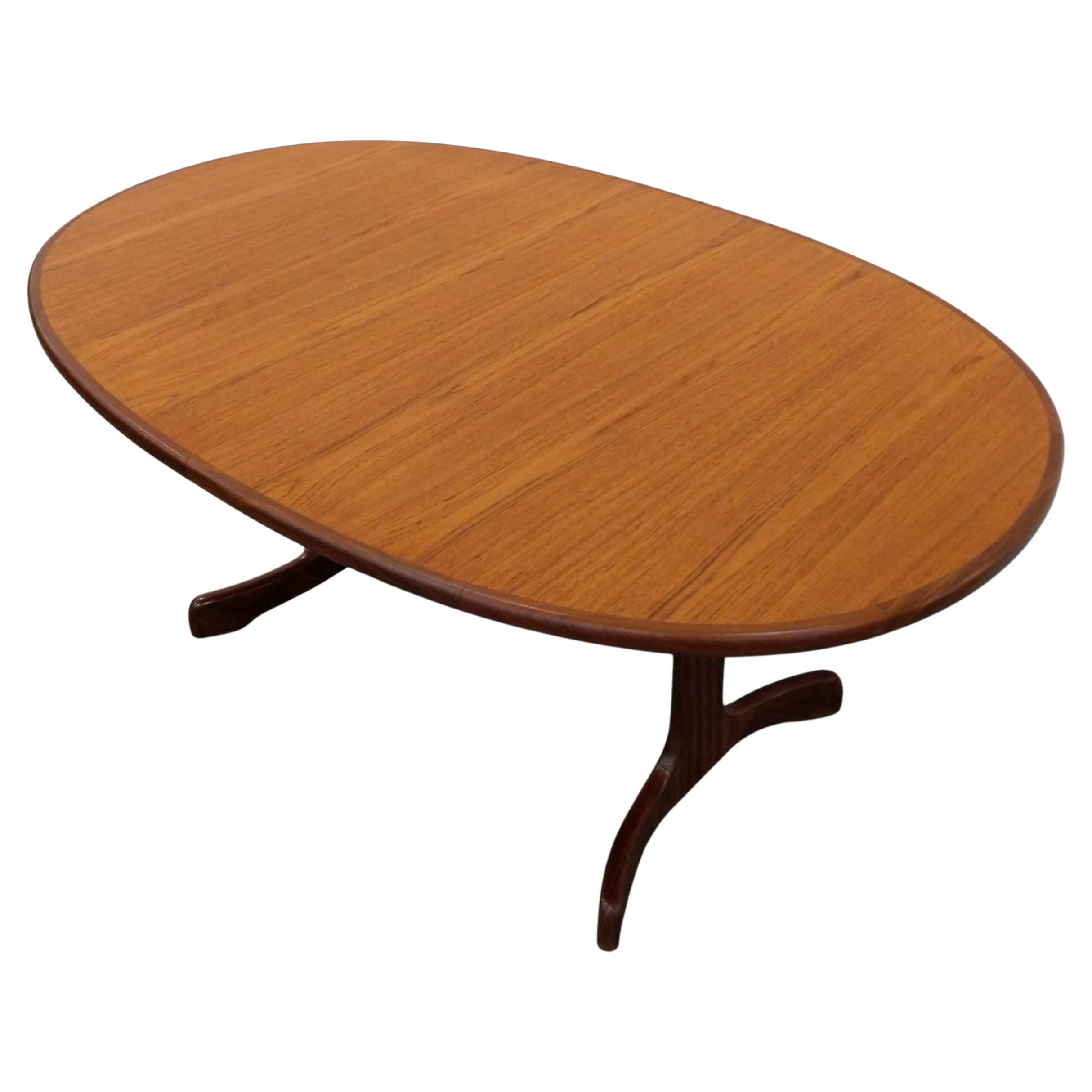 Vintage Mid Century Modern Teak Extendable Dining Table by G Plan