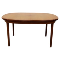 Vintage Mid Century Modern Teak Extendable Dining Table