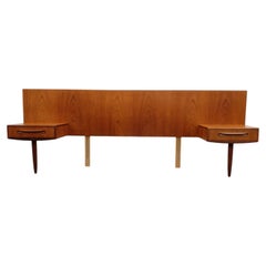 Vintage Mid Century Modernes Kopfteil aus Teakholz von G-Plan