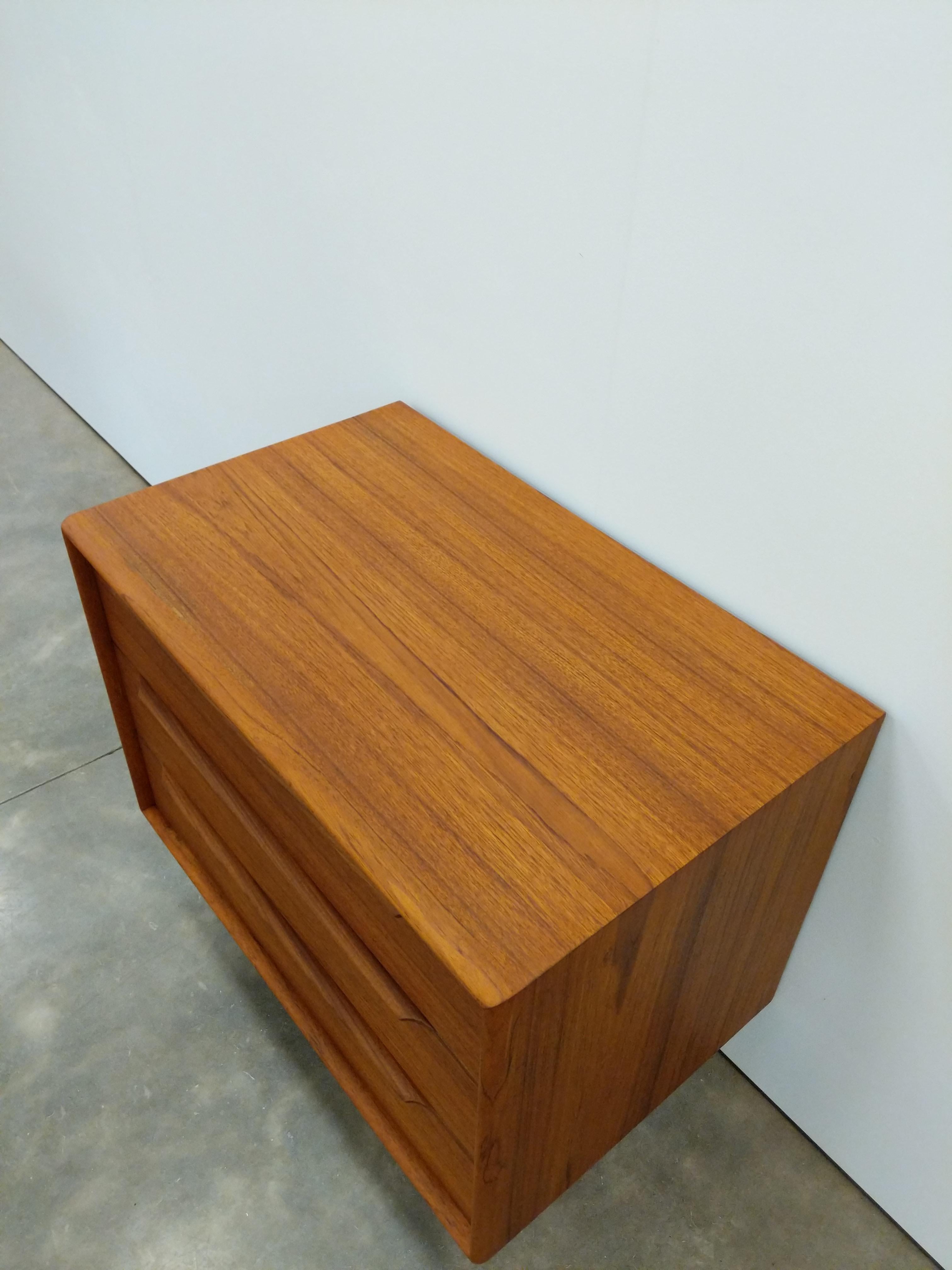 Mid-Century Modern Vintage Mid Century Modern Teak Low Dresser