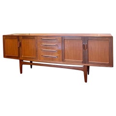 Vintage mid century modern teak sideboard by G plan, part of Fresco range