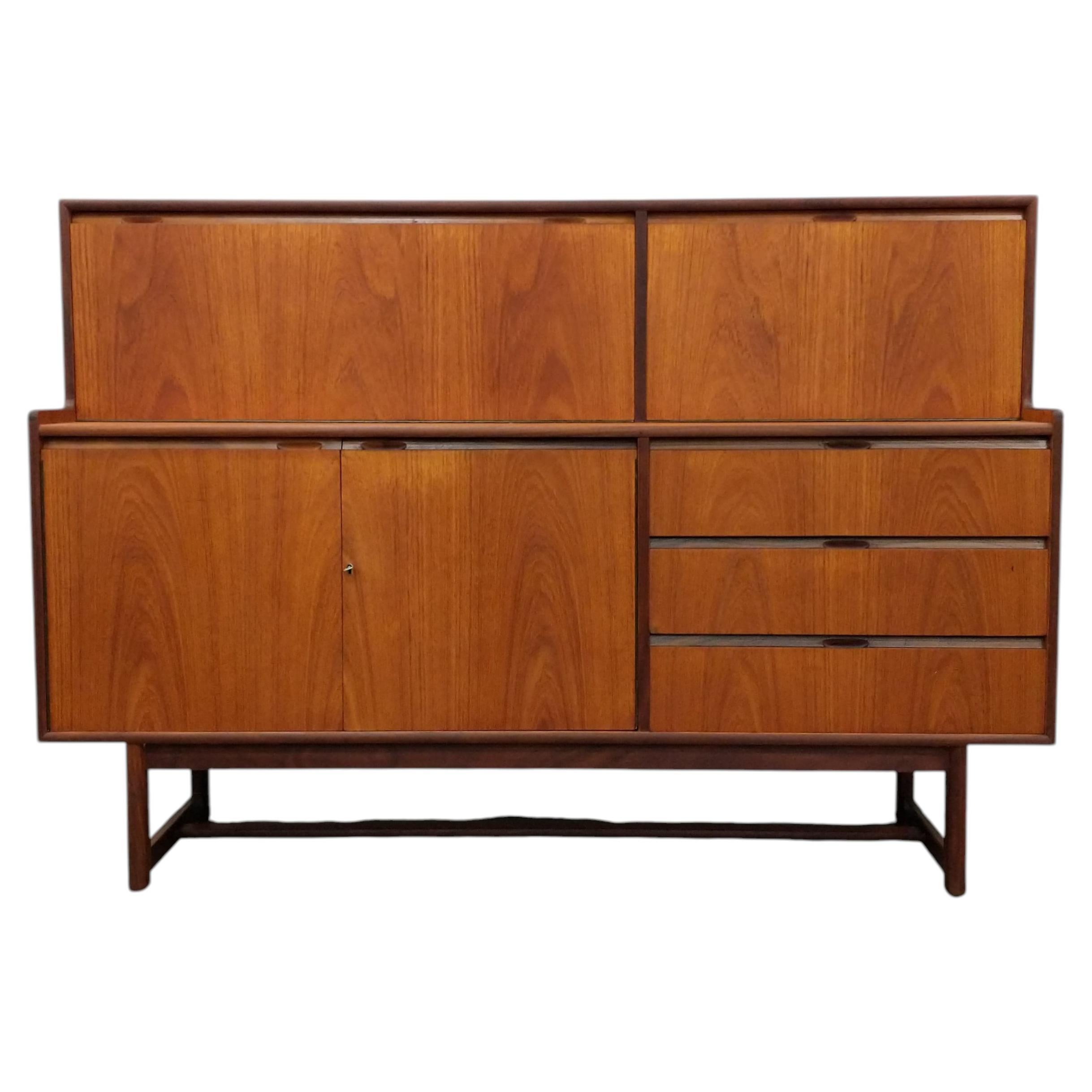Vintage Mid Century Modern Teak Sideboard by Turnidge