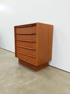 Vintage Mid Century Modern Teak Small Dresser