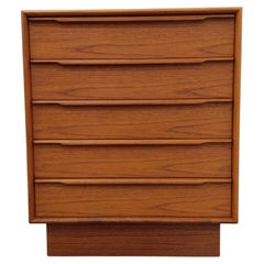 Vintage Mid Century Modern Teak Small Dresser