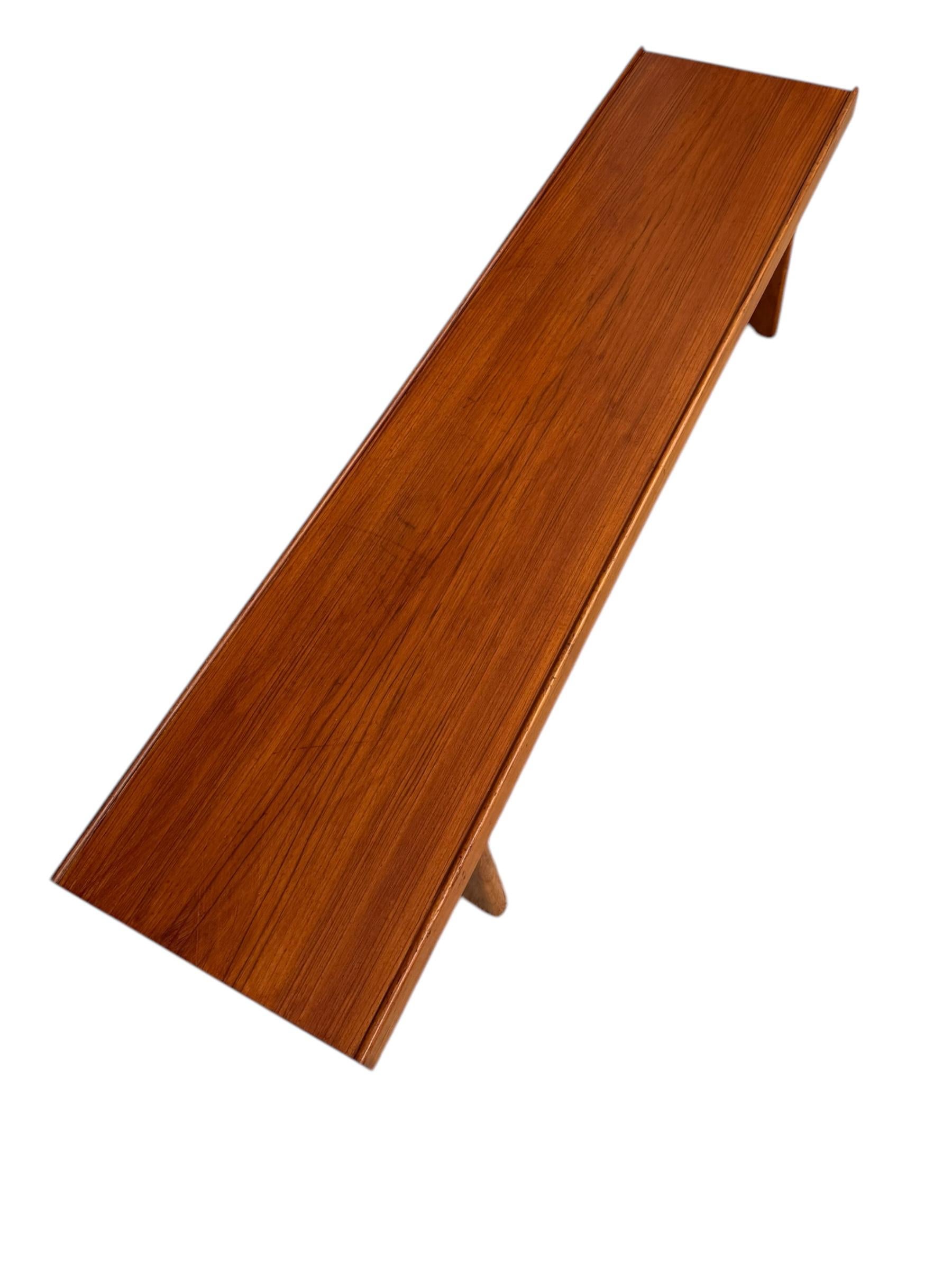 Banc ou table basse Torbjorn Afdal Krobo moderne du milieu du siècle dernier par Bruksbo en vente 3