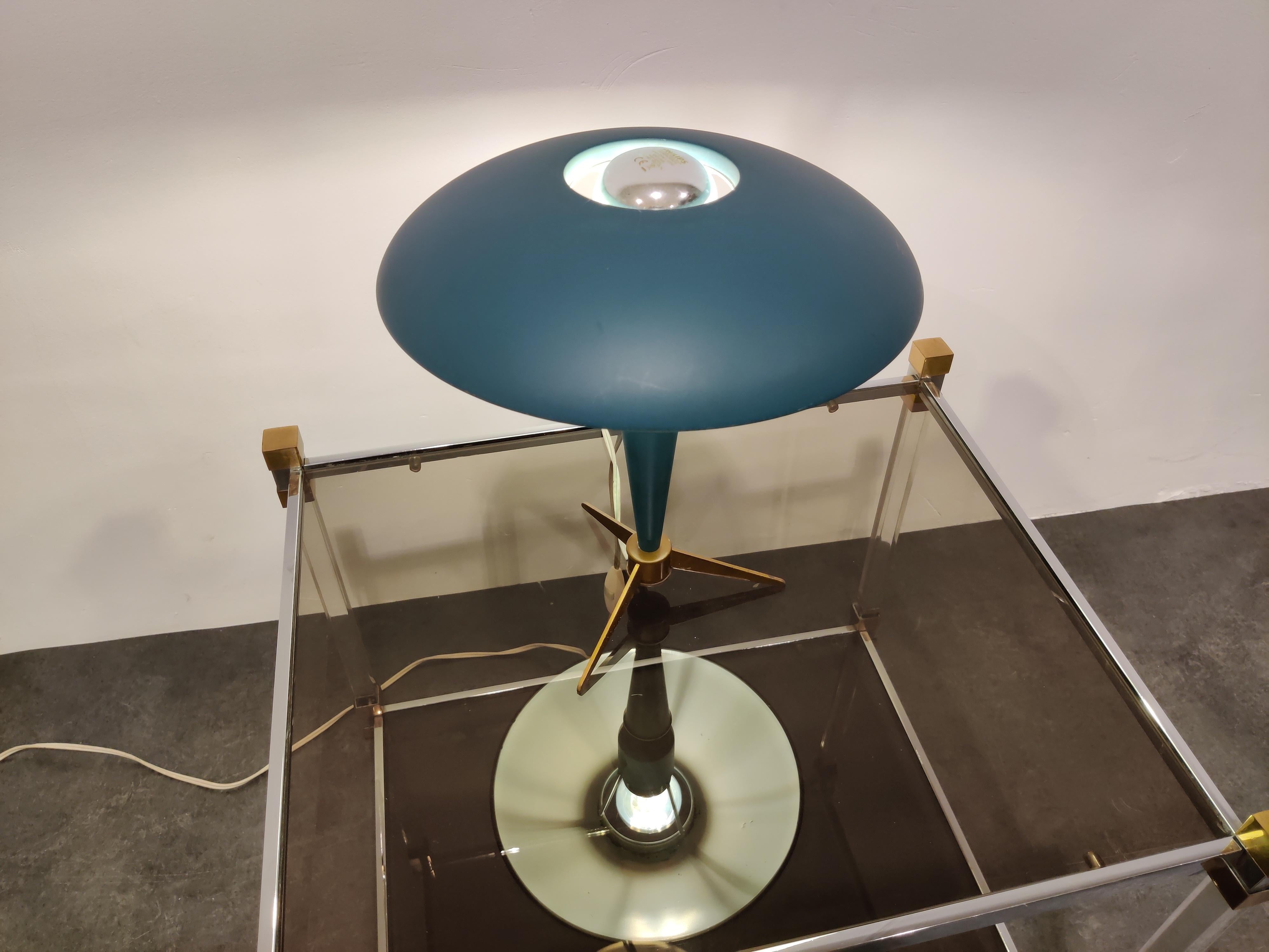 Vintage Mid-Century Modern Tripod Table Lamp by Louis Kalff for Philips, 1950s 5