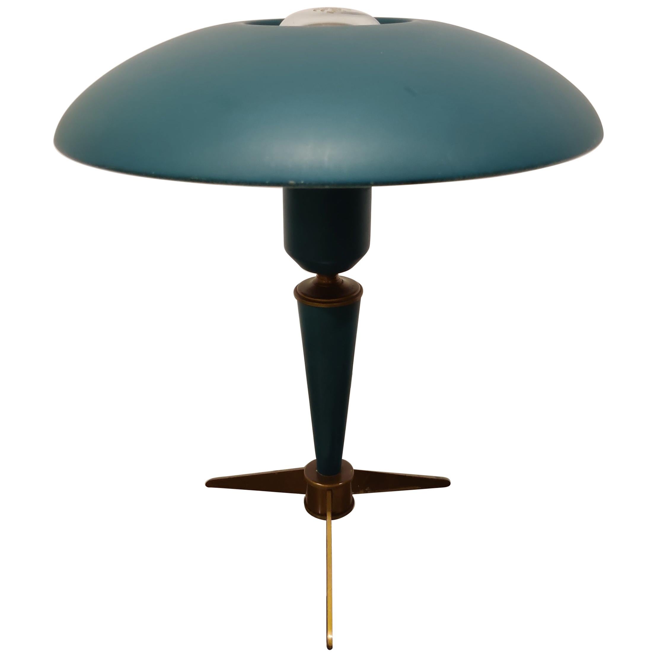 Vintage Mid-Century Modern Tripod Table Lamp by Louis Kalff for Philips, 1950s