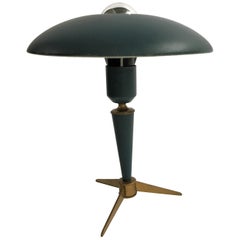 Vintage Mid-Century Modern Tripot Table Lamp by Louis Kalff for Philips, 1950s