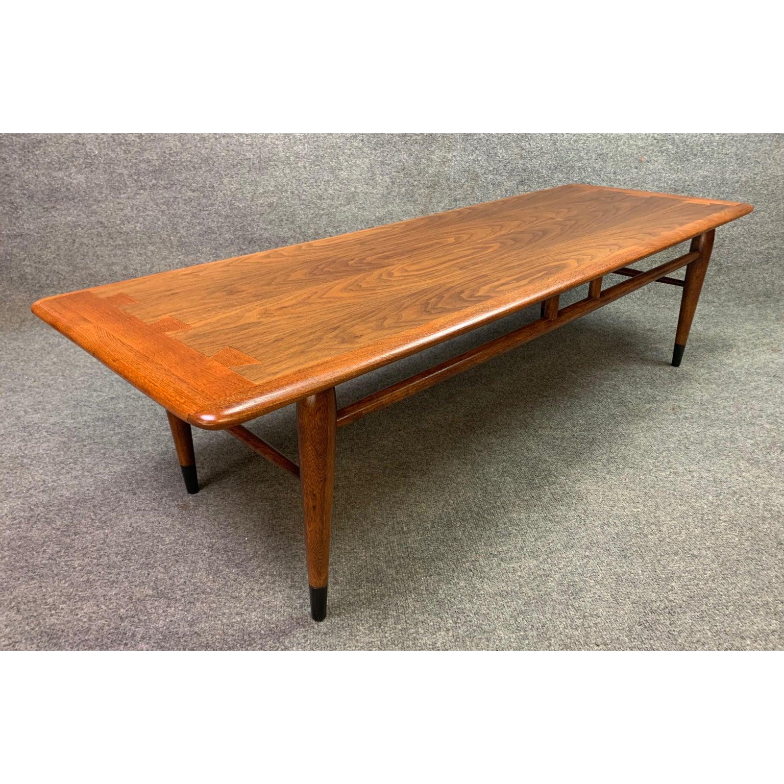 vintage mid century modern coffee table