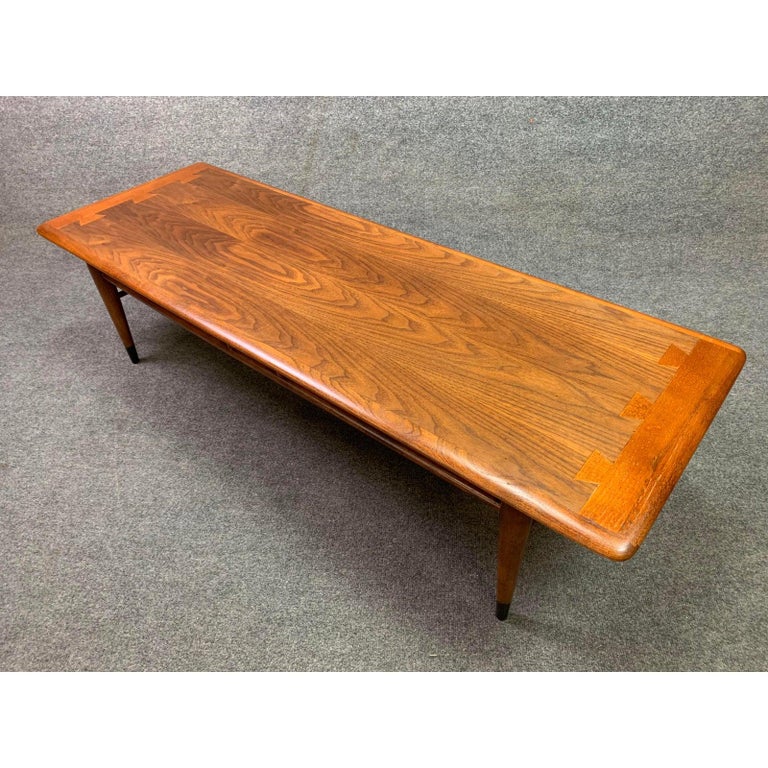 Vintage Mid-Century Modern Walnut "Acclaim" Coffee Table by Lane at ...