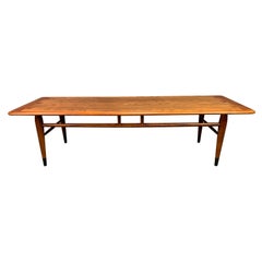 Vintage Mid-Century Modern Walnut "Acclaim" Coffee Table by Lane