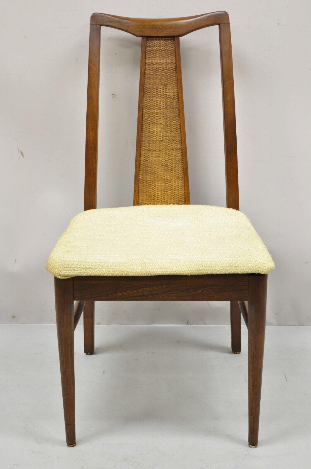 vintage cane back dining chairs