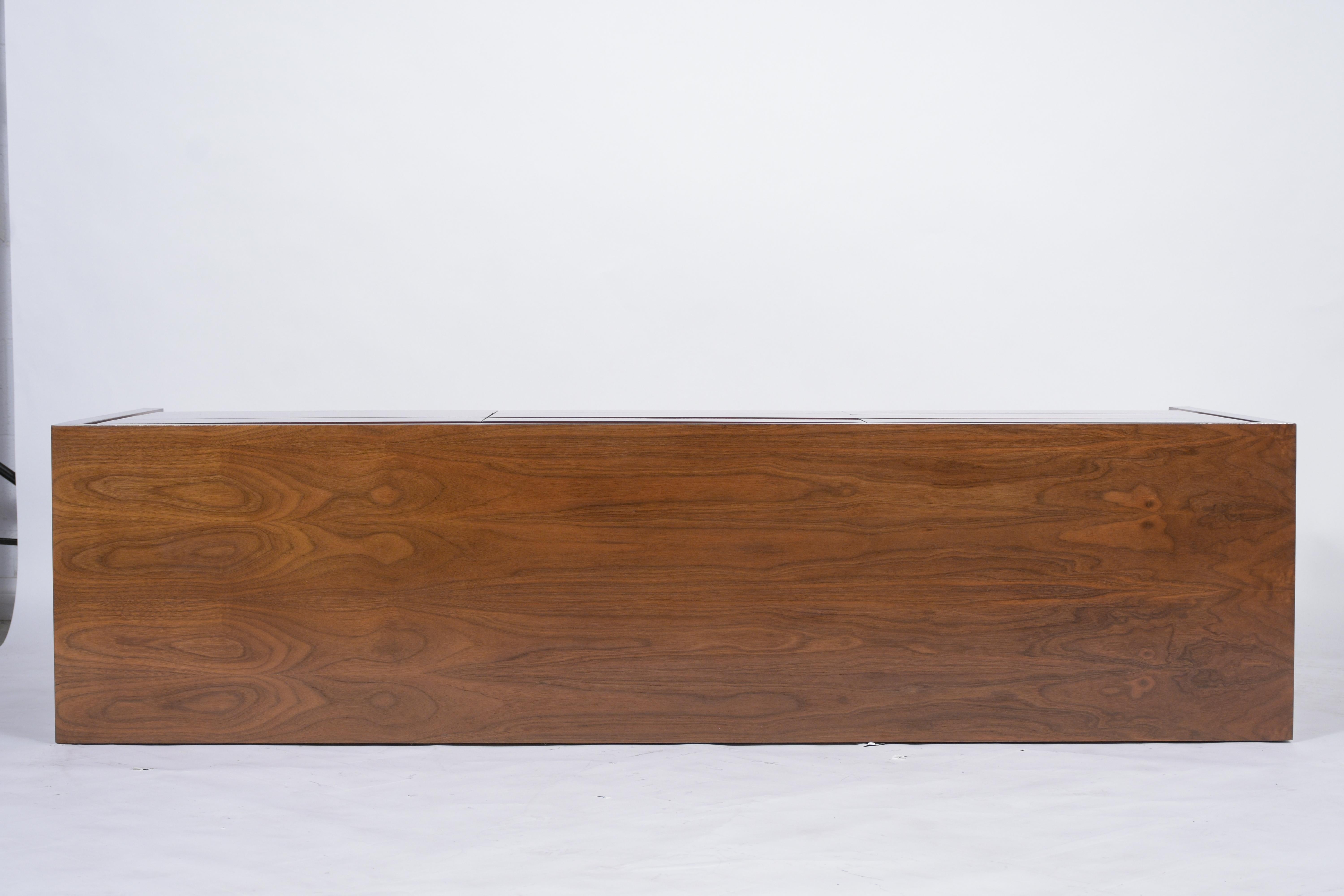 Vintage Mid-Century Modern Walnut Chest of Drawers 6