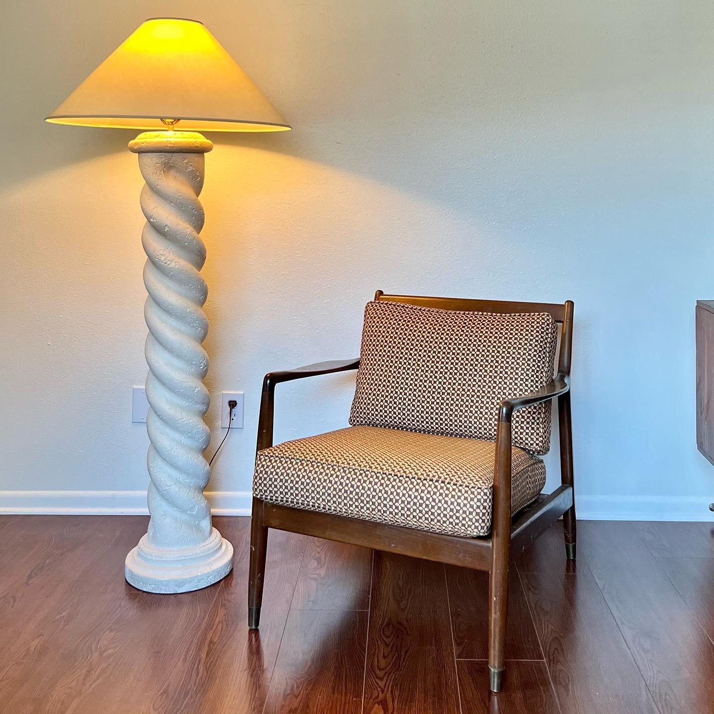 Vintage Mid Century Modern walnut folke ohlsson Style Lounge chair 1