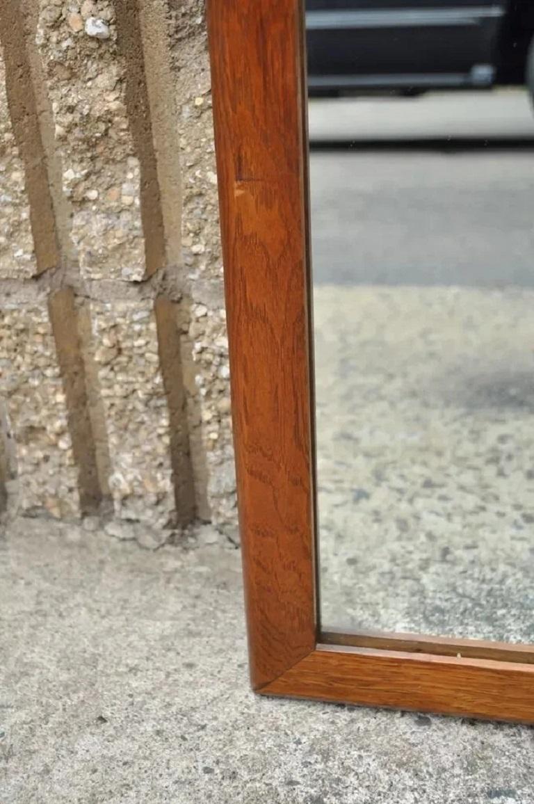 XX secolo Specchio Vintage Mid Century Modern in noce Kent Coffey Broyhill Brasilia Style in vendita