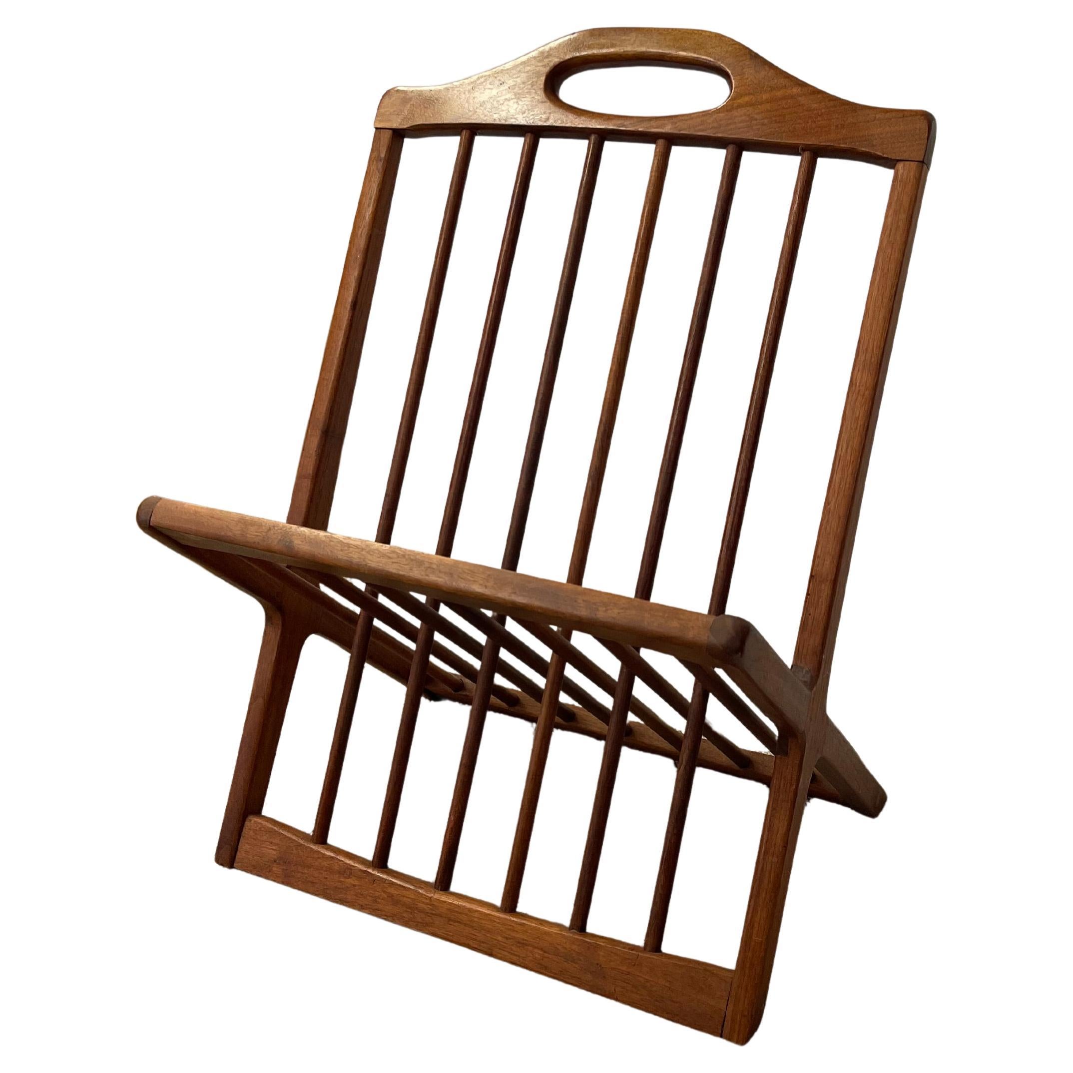 Portariviste in noce d
epoca della metà del secolo scorso attribuito ad Arthur Umanoff in vendita