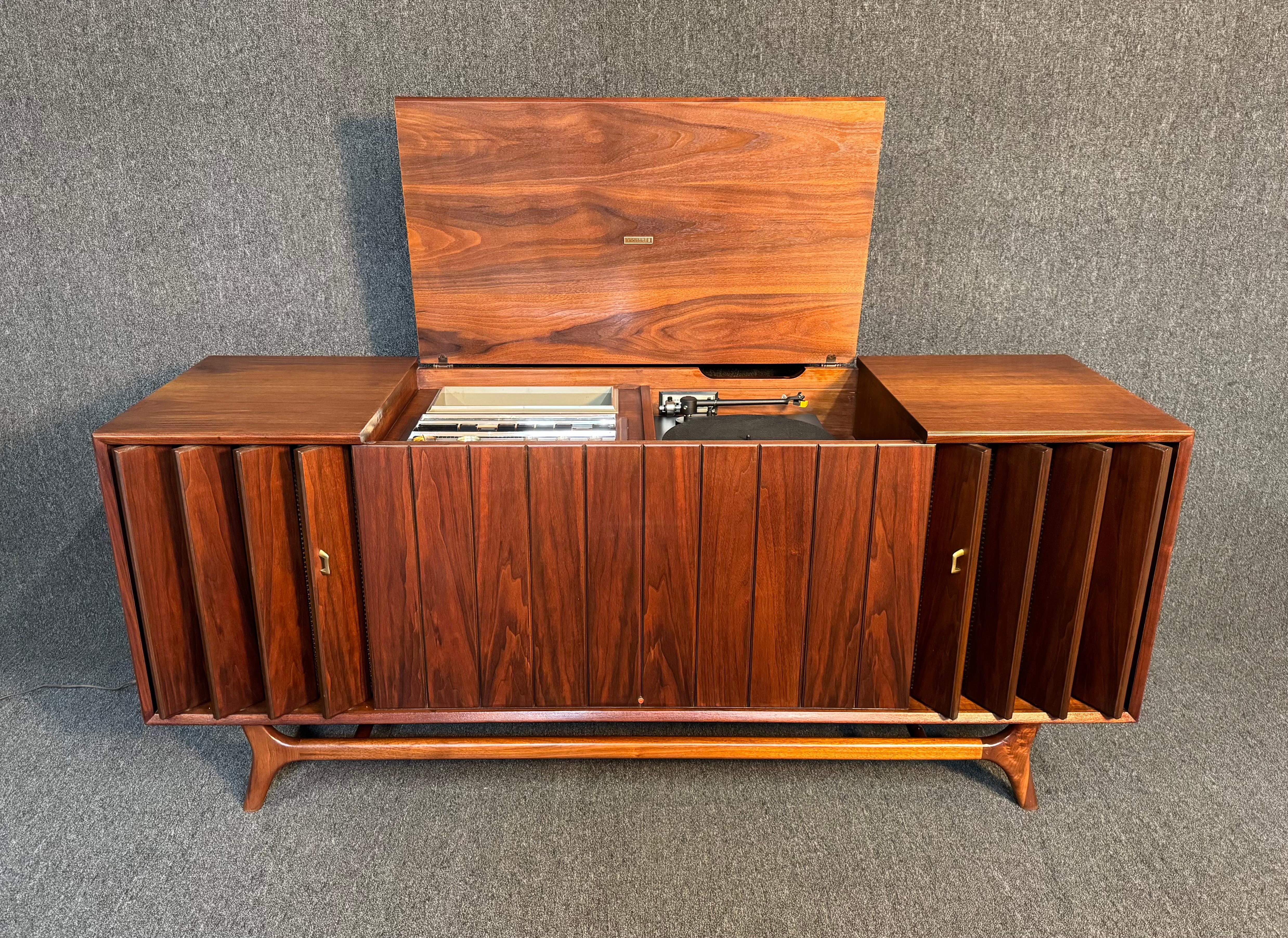 zenith console record player