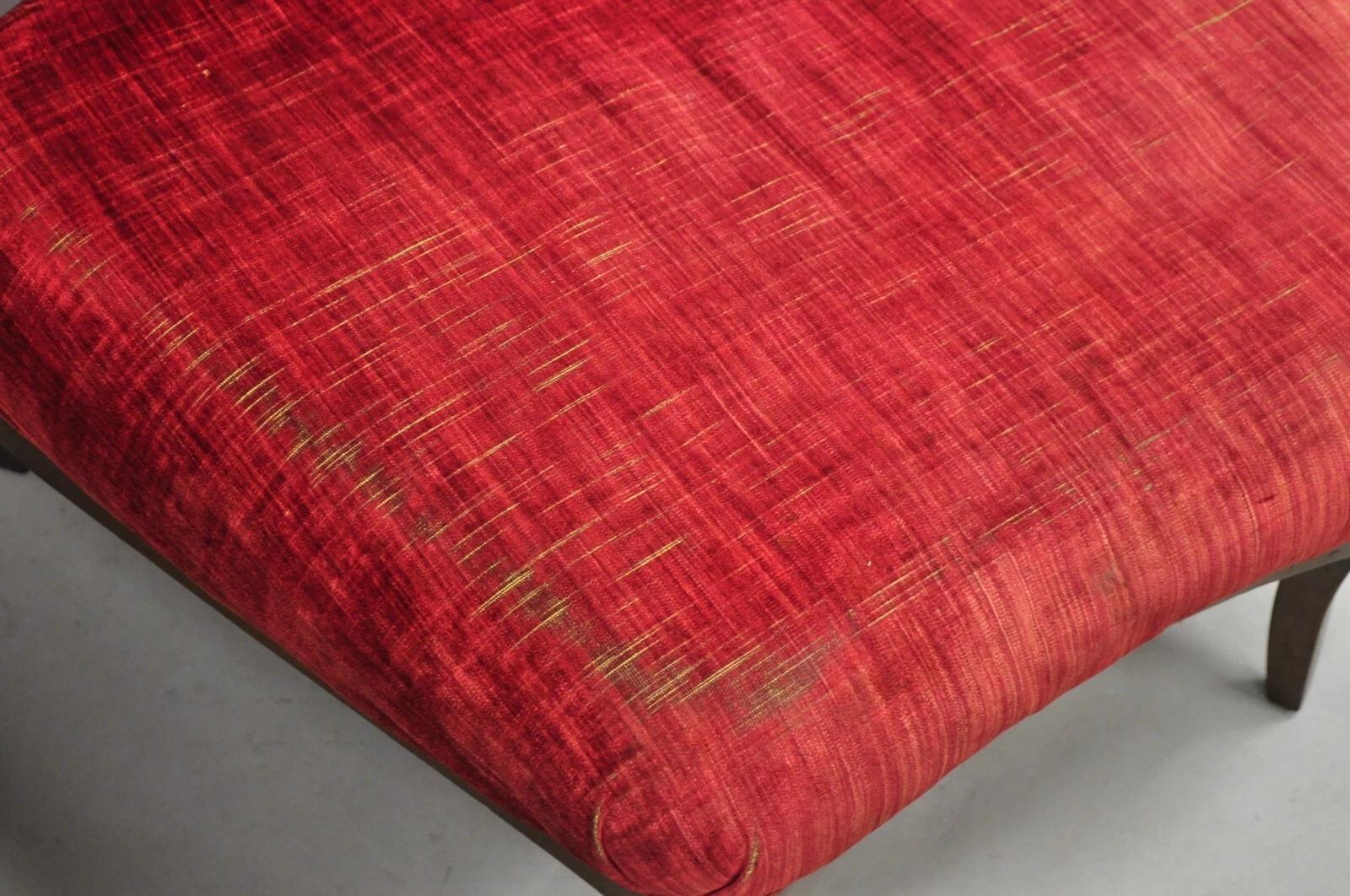 Vintage-Sessel ohne Armlehne mit breitem Sitz von Daniel Jones, Mid-Century Modern, Paar im Angebot 1