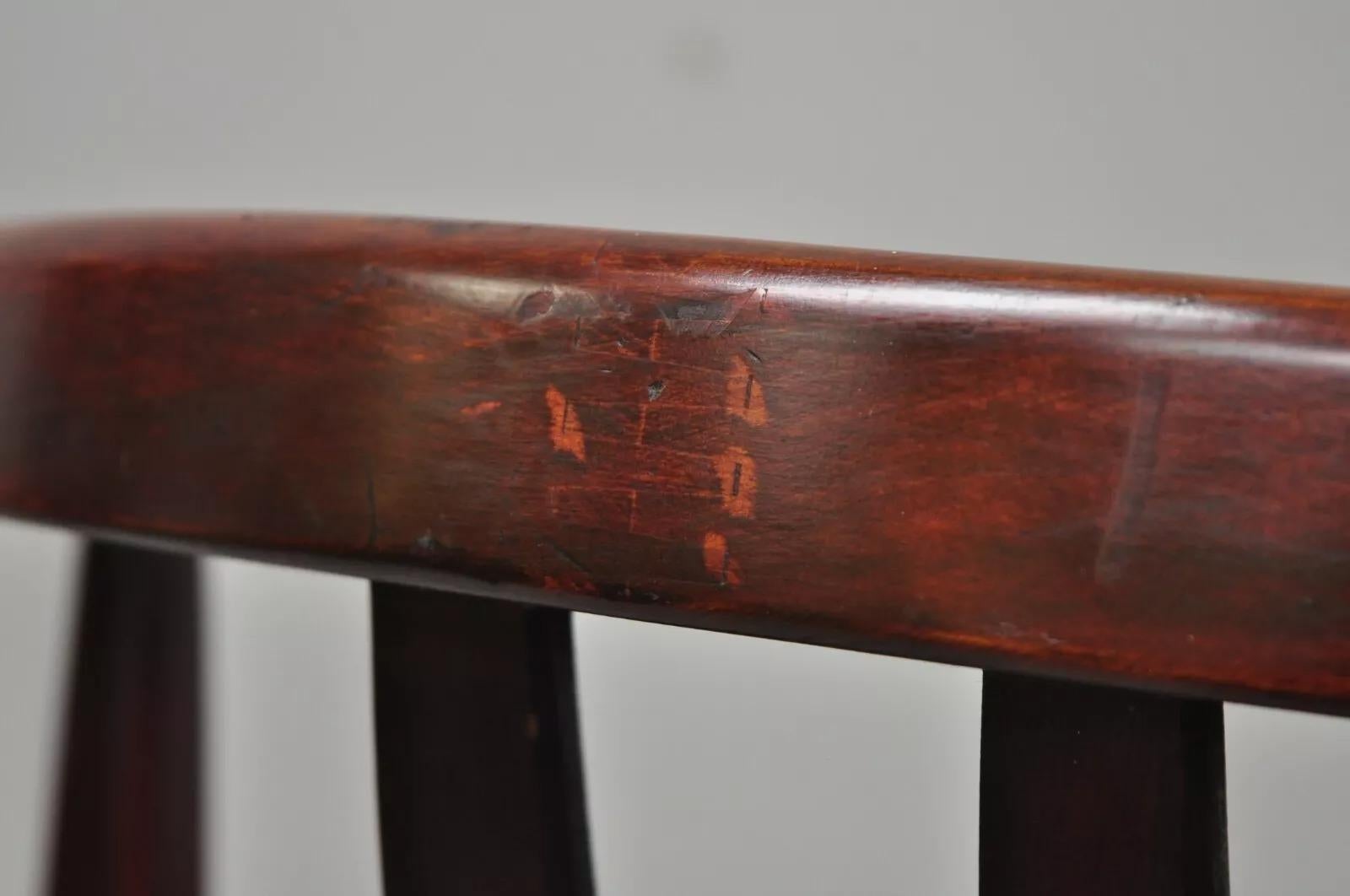 Vintage-Mahagoni-Esszimmer-Beistellstuhl Wishbone (B), Mid-Century Modern (20. Jahrhundert) im Angebot