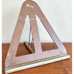 Vintage Mid-Century Modern Wolsey Masonite Table Top Easel