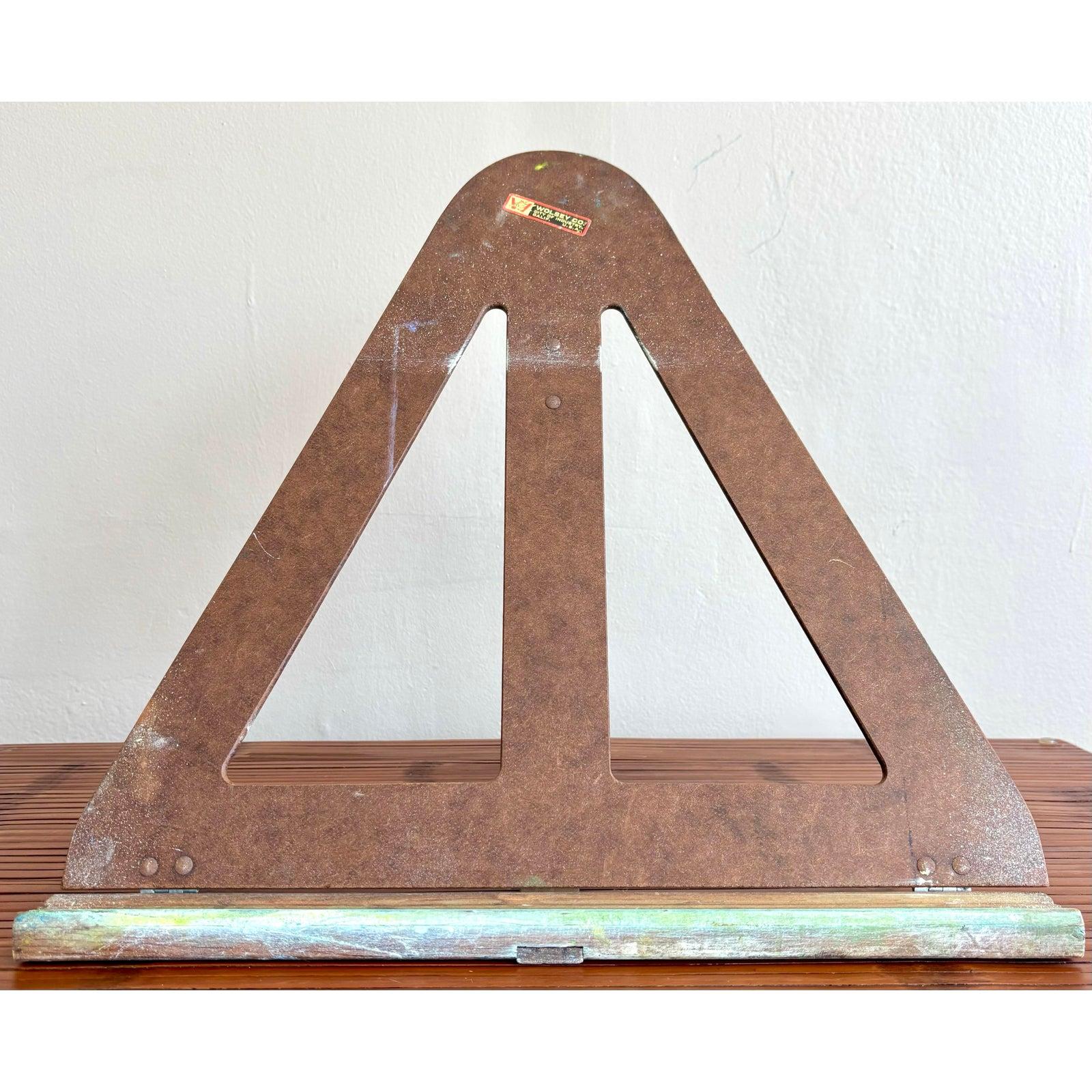 Vintage Mid-Century Modern Wolsey Masonite Tischplatte Staffelei (20. Jahrhundert) im Angebot
