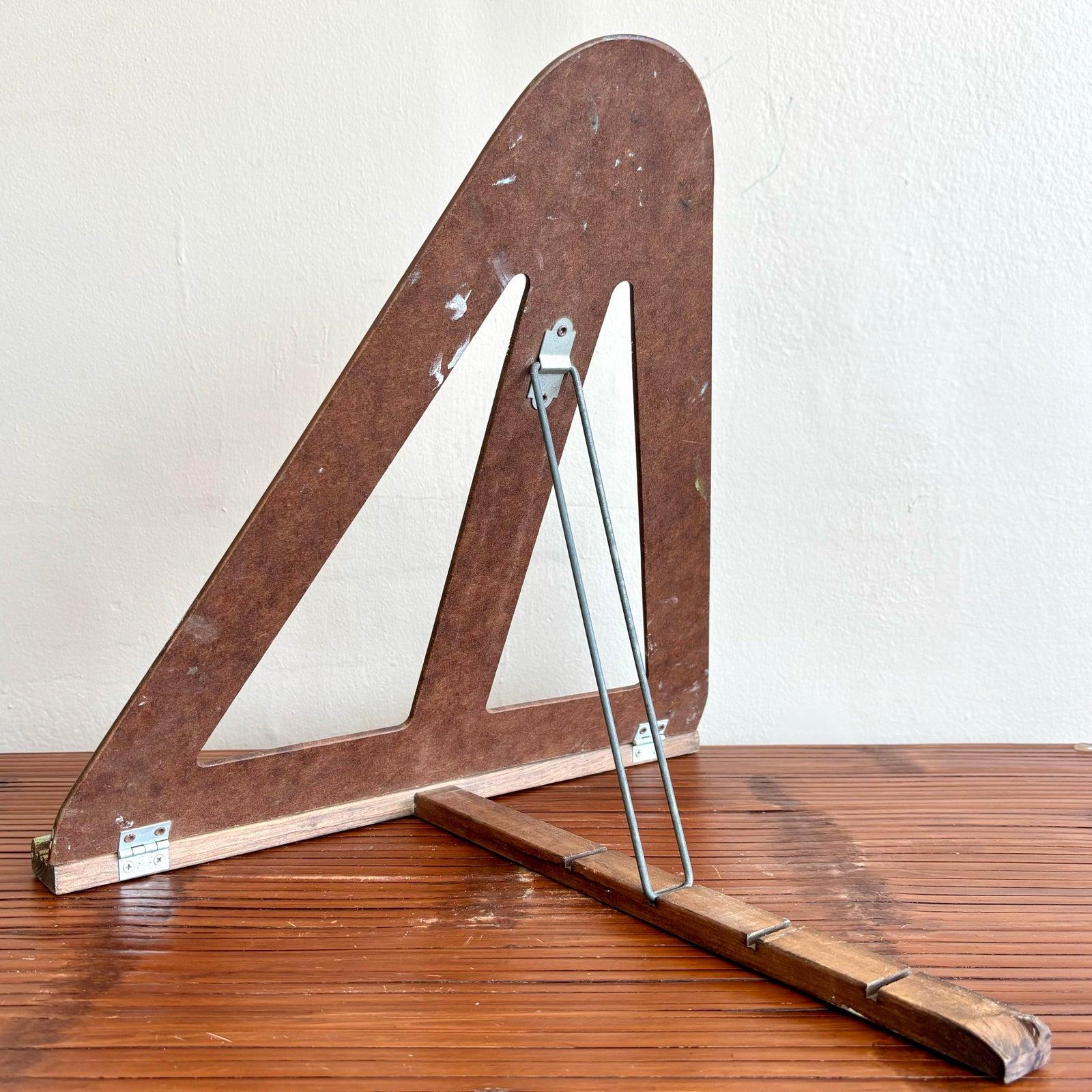 Vintage Mid-Century Modern Wolsey Masonite Tischplatte Staffelei im Angebot 1