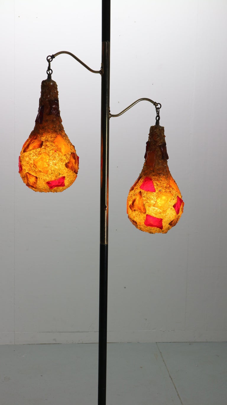 Vintage Midcentury Multi-Color Lucite Tension Pole Floor ...