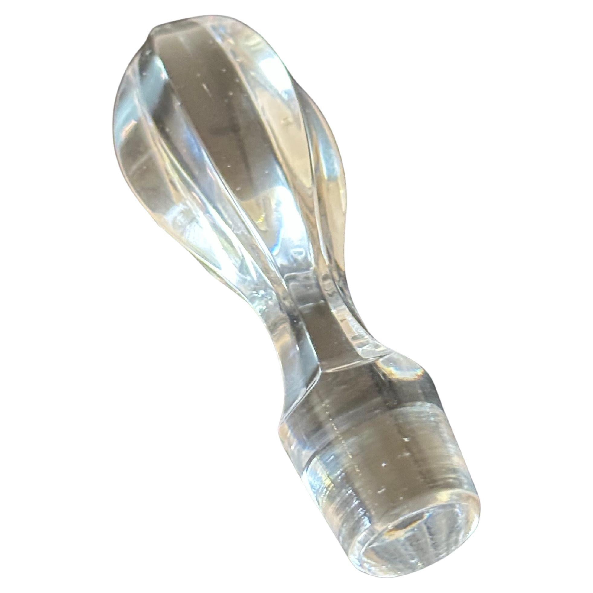Decantador Traube Vintage de Cristal Nachtmann de Mediados de Siglo con Tapón de Baviera en venta 3