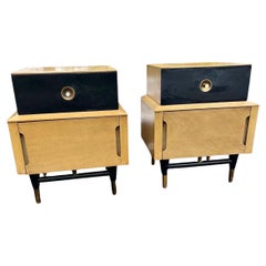 Tables de nuit Vintage Mid Century par Basic Witz