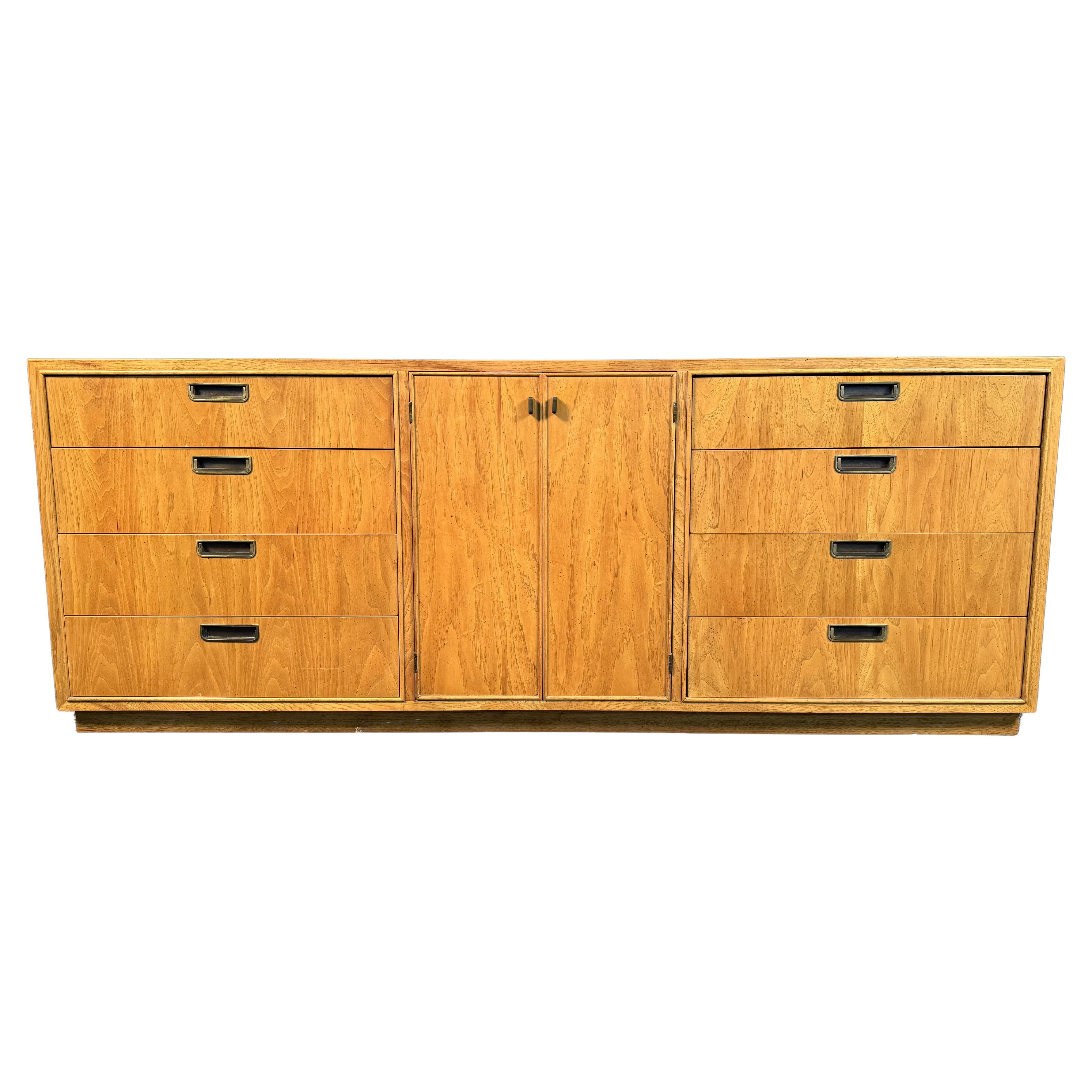 Vintage Mid-Century Oak Dresser