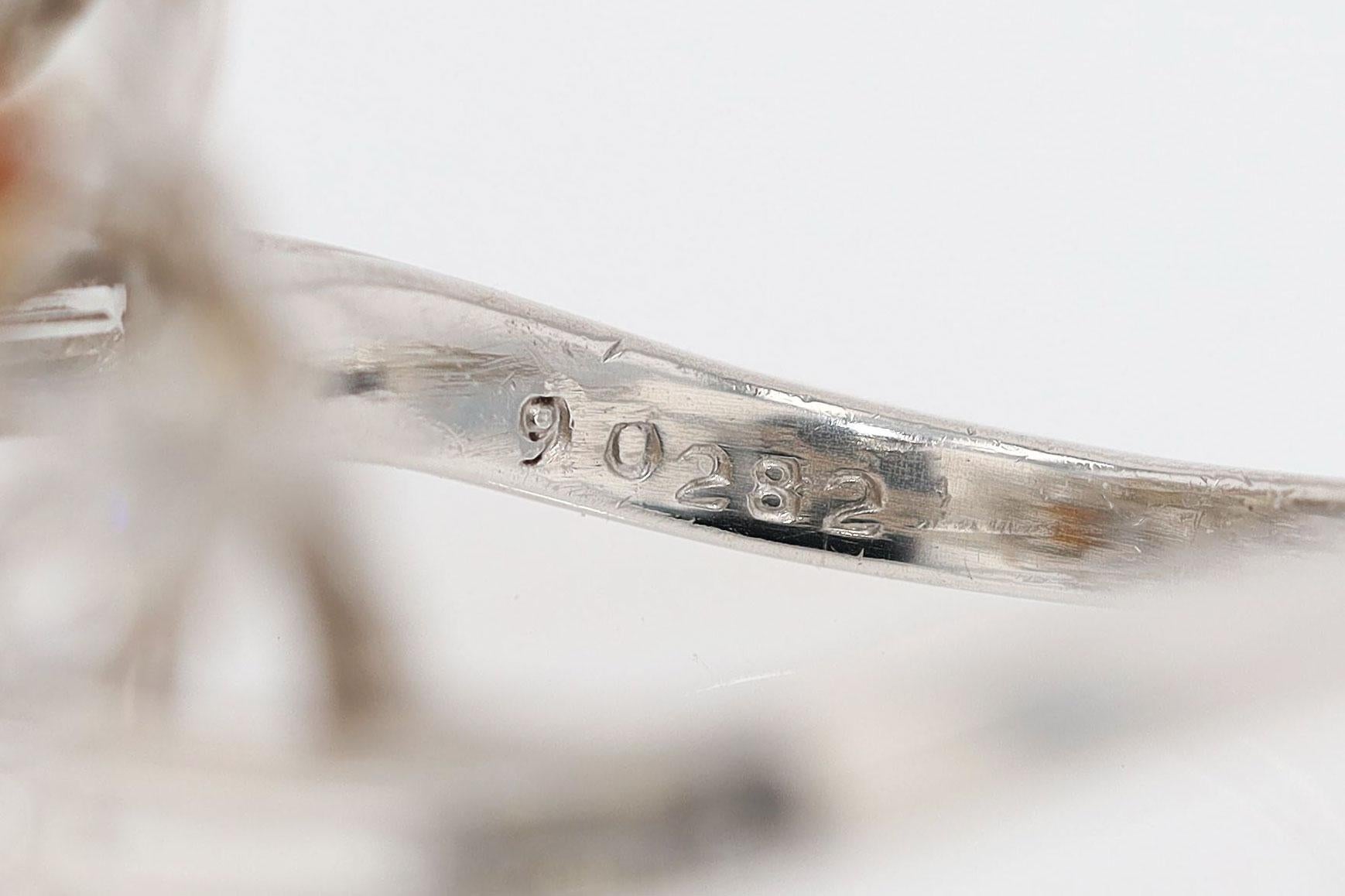 Oscar Heyman, Vintage-Cocktailring mit 5 Karat gelbem Diamanten, Mid-Century für Damen oder Herren