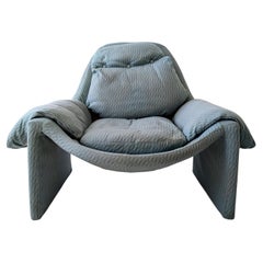 Vintage-Lounge-Sessel „P60“ aus der Mitte des Jahrhunderts von Vittorio Introini, Saporiti, Italien, 1970er Jahre