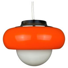 Lampe à suspension vintage du milieu du siècle dernier de Meblo pour Guzzini Yugoslavia 1970 - Guzzini