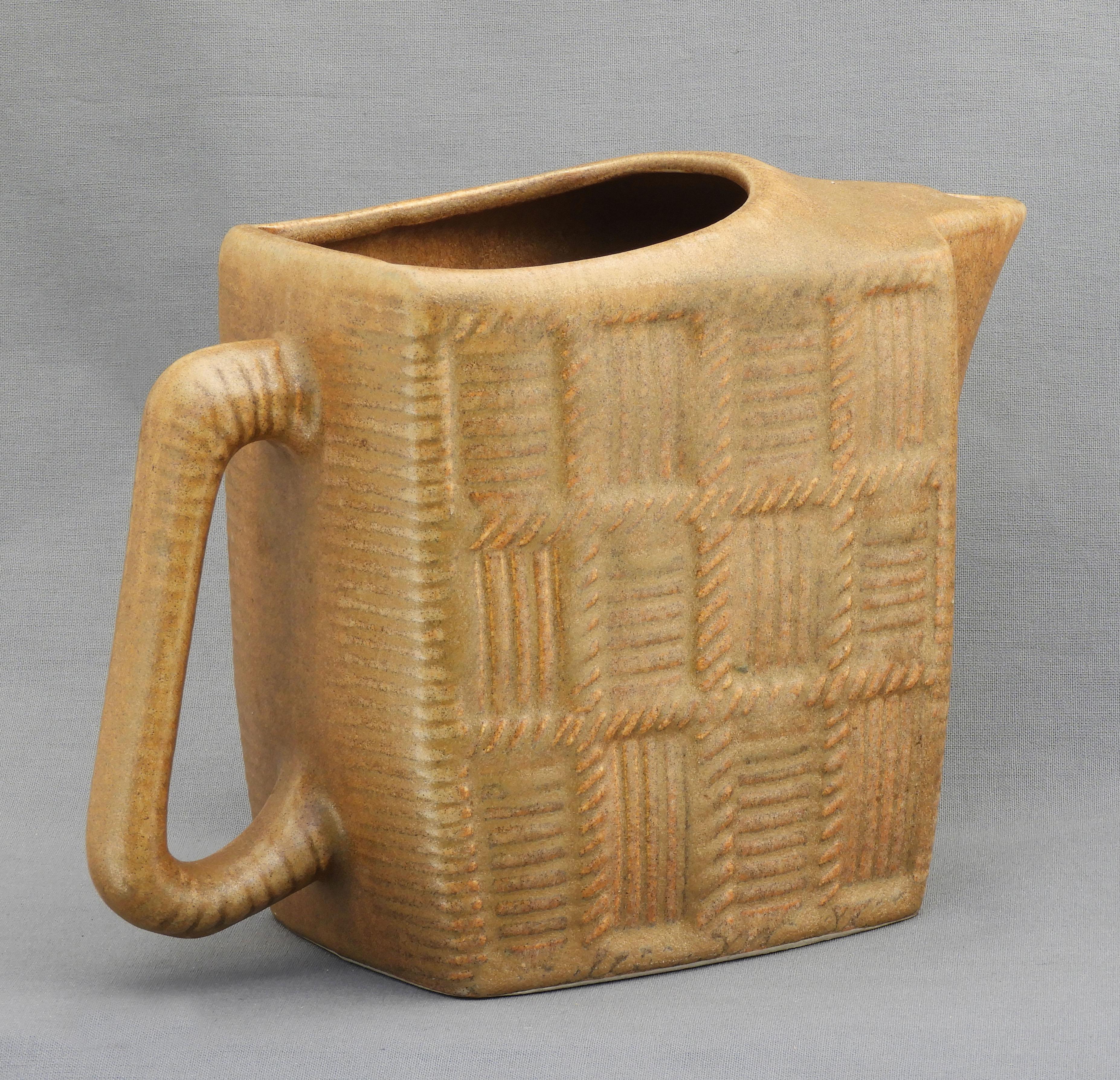20th Century Vintage Mid Century Pitcher Barware Jug C1950 France FREE SHIPPING For Sale