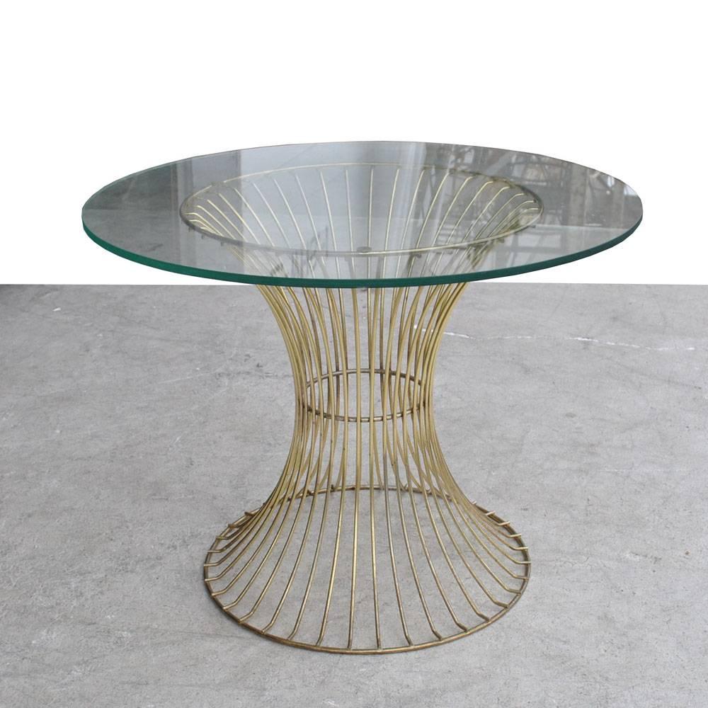 Vintage Midcentury Platner Style Coffee Table In Good Condition In Pasadena, TX
