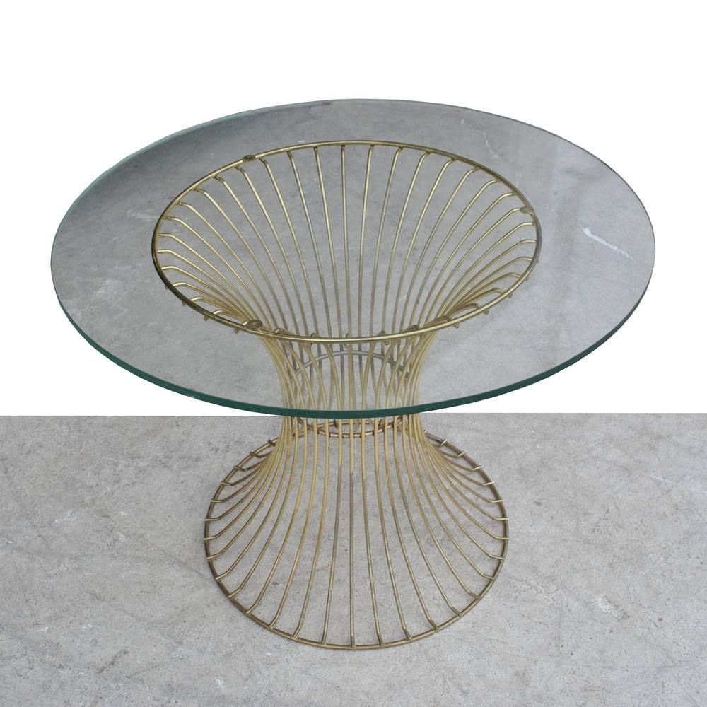 Late 20th Century Vintage Midcentury Platner Style Coffee Table