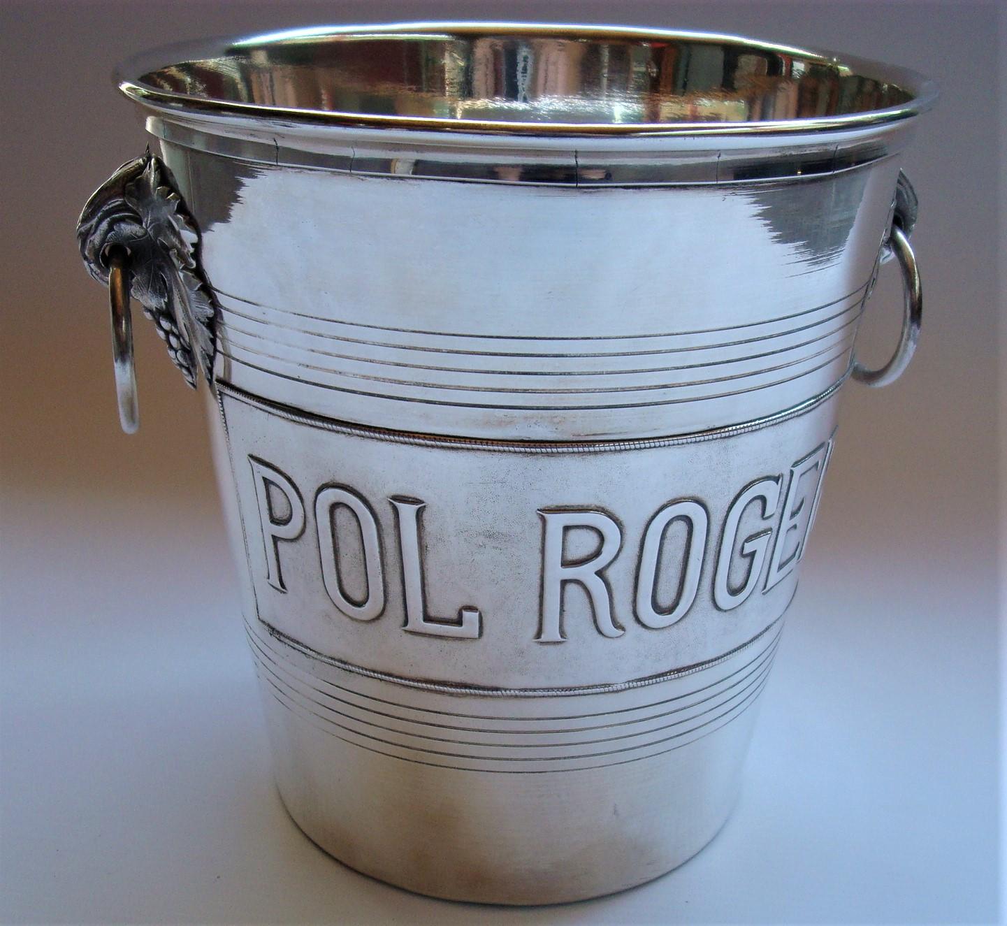 Vintage Mid-Century Pol Roger Champagne Cooler / Bucket 4