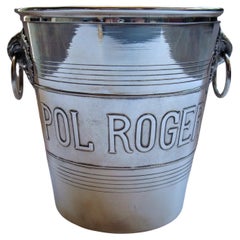 Vintage Mid-Century Pol Roger Champagne Cooler / Bucket