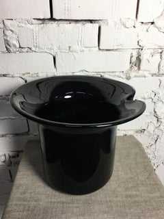 Vintage / Midcentury Purple Murano Glass "Top Hat" Champagne Cooler, 1970s
