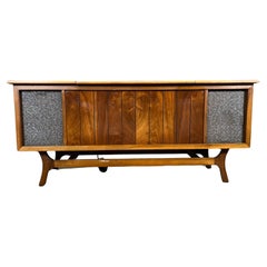 Retro Mid Century Record Player/Stereo Console by Airline
