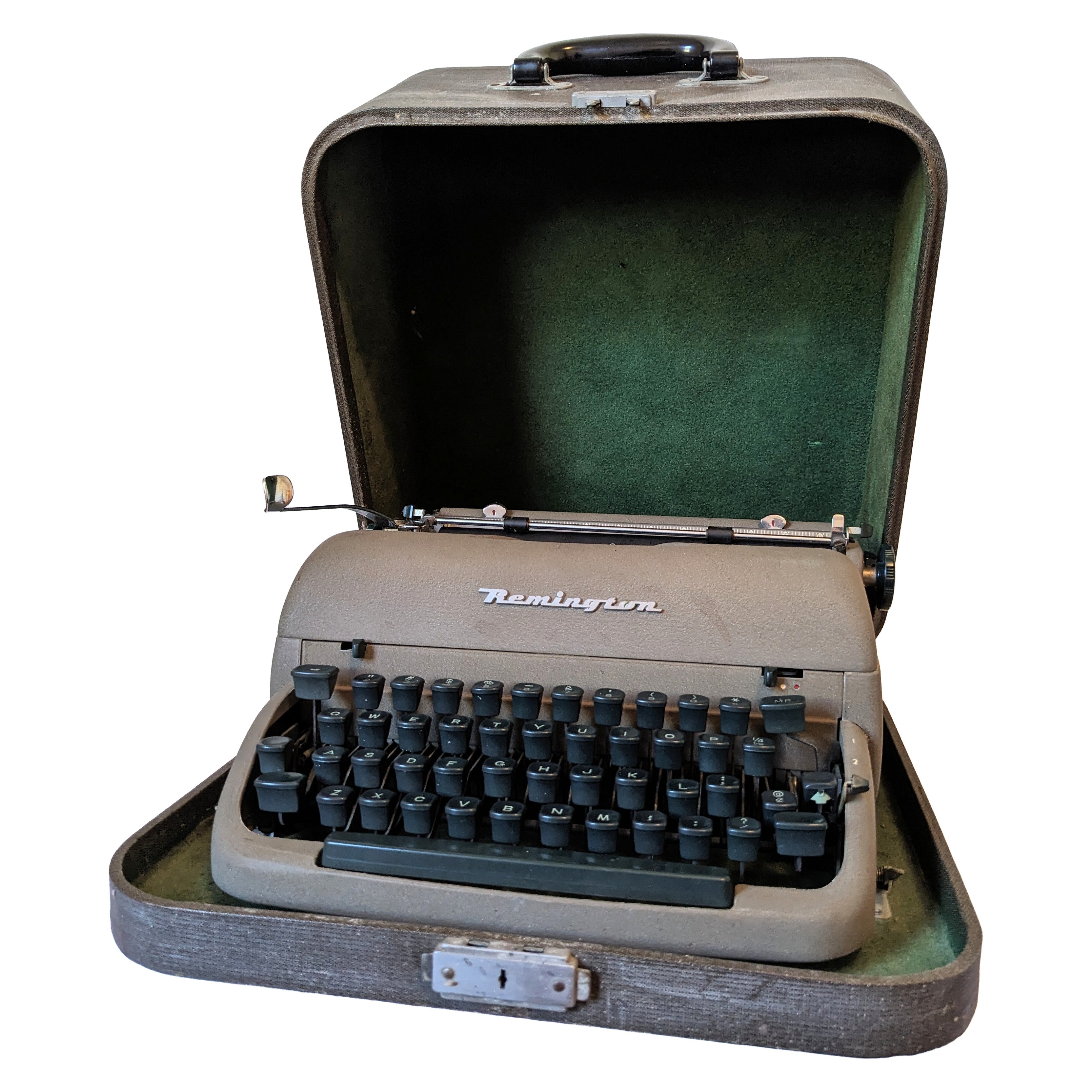 Remington-Schreibmaschine aus der Mitte des letzten Jahrhunderts im Angebot