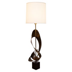 Vintage Mid Century Ribbon Floor or Table Lamp by Laurel Lamp Co.