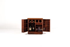 Vintage Mid-Century Rosewood Cube Bar Cabinet - Torbjørn Afdal for Bruksbo