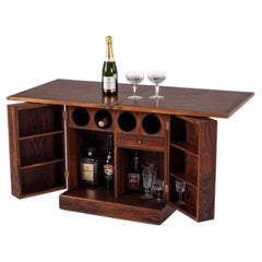 Vintage Mid-Century Rosewood Cube Bar Cabinet - Torbjørn Afdal for Bruksbo