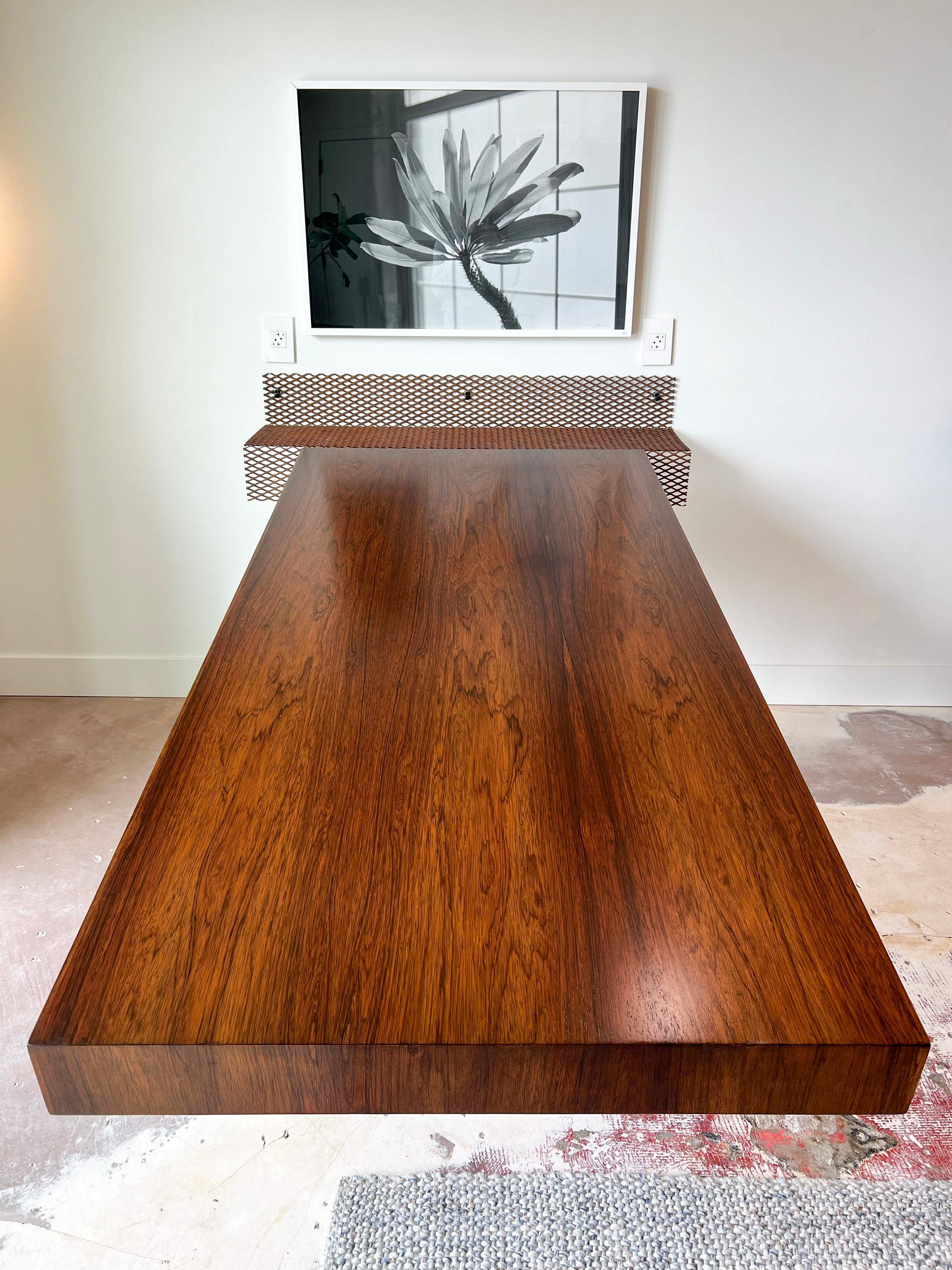 Mid-Century Modern Vintage Mid Century Rosewood Executive Desk by Bodil Kjaer for E. Pedersen & Son