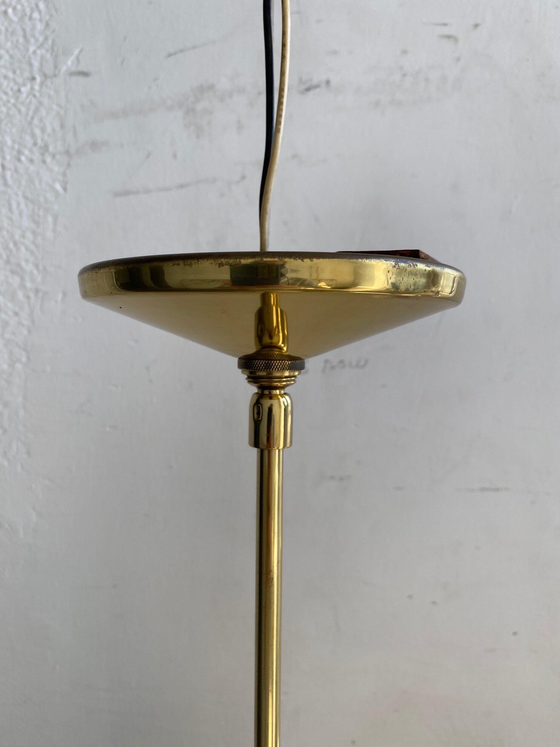 Milieu du XXe siècle Lampe pendante Heifetz Rotaflex vintage du milieu du siècle par Yasha Heifetz, Circa 1950s en vente