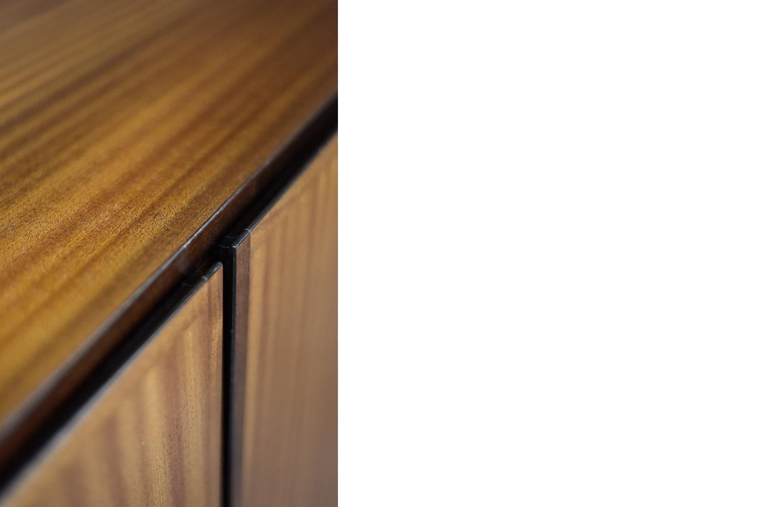 Vintage Mid-Century Scandinavian Modern Mahogany Cabinet Model 4 by Gunni Omann 5
