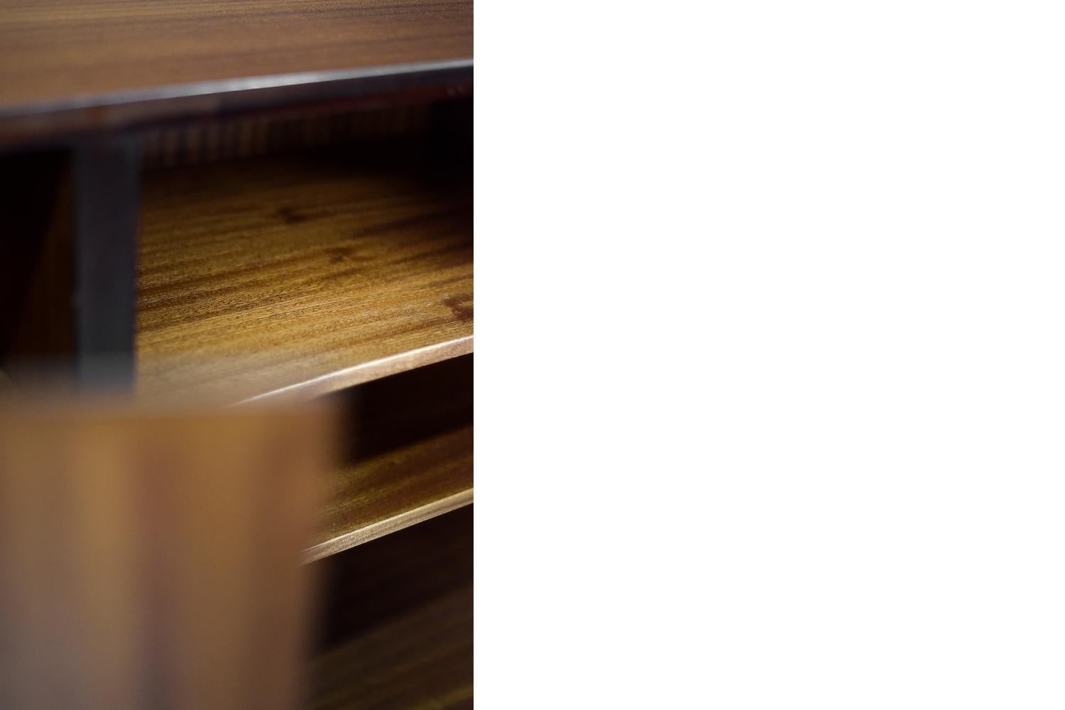 Vintage Mid-Century Scandinavian Modern Mahogany Cabinet Model 4 by Gunni Omann 10