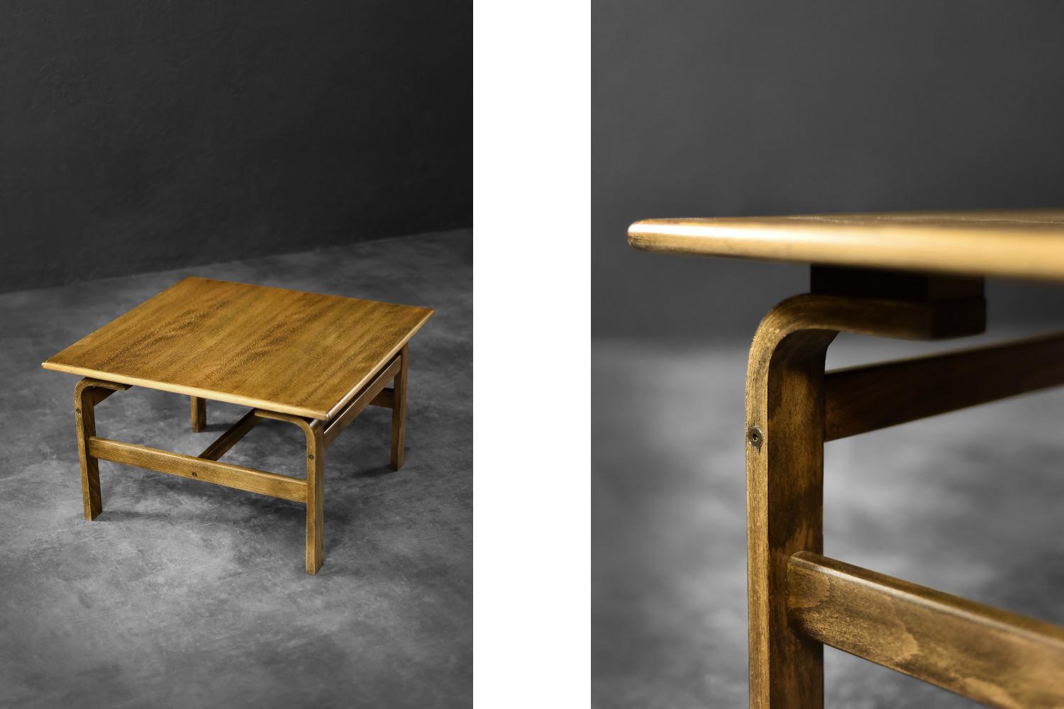 Vintage Mid-Century Scandinavian Modern Oak Couchtisch von Karl-Erik Ekselius (Moderne der Mitte des Jahrhunderts) im Angebot