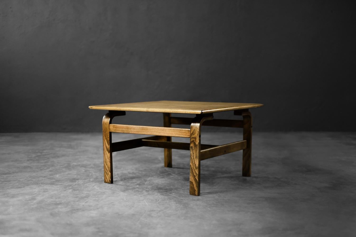 Vintage Mid-Century Scandinavian Modern Oak Couchtisch von Karl-Erik Ekselius (Eichenholz) im Angebot